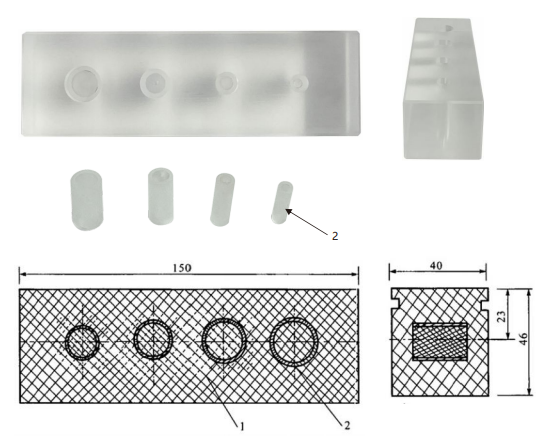 JJG1050-2009X、y射線骨密度儀測(cè)試四肢體模 腰椎體模